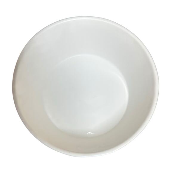 Farval Portugal Winter Christmas Embossed Snowflake Pedestal Serving Bowl Dish - Picture 3 of 6